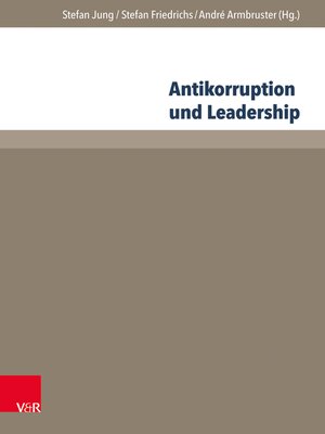 cover image of Antikorruption und Leadership